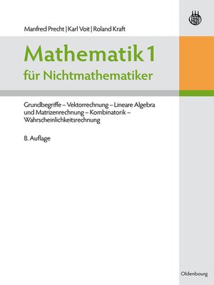 cover image of Mathematik 1 für Nichtmathematiker